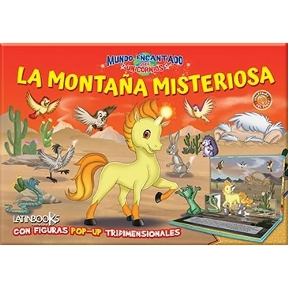 Libro "pop-up" la montaÑa misteriosa
