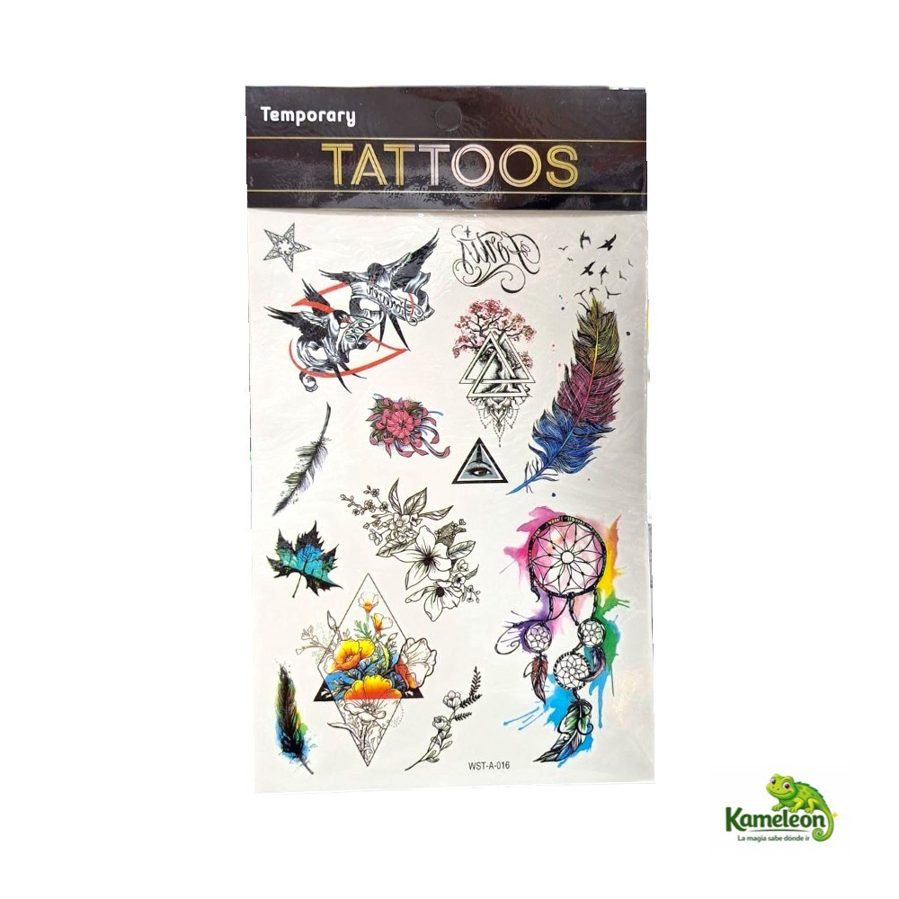 Tatuaje temporal atrapa sueÑos y otros...