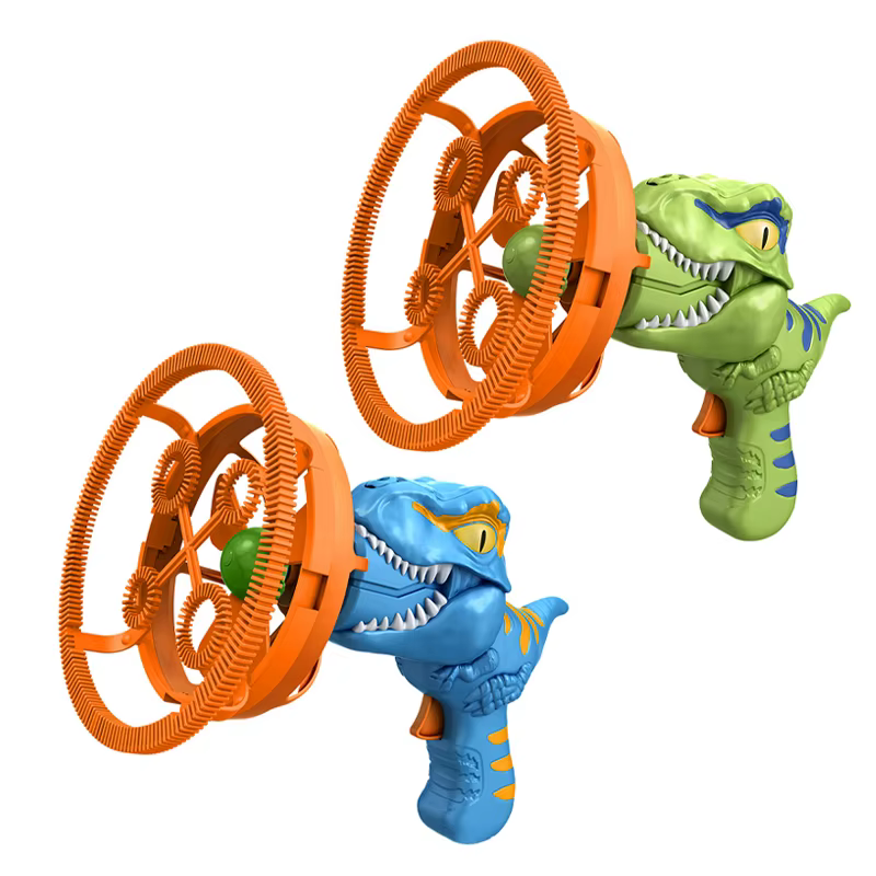 Burbujero electronico dino bubble gun