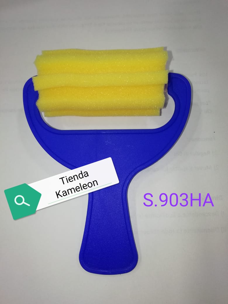 Rodillos de esponja 75mm forma ha