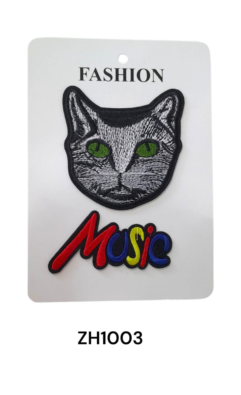 Parche gato music